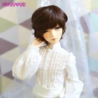 Synthetic Dark Brown Boy Style Handsome Short doll wig hair for SD 1/3 1/4 1/6 bjd dolls