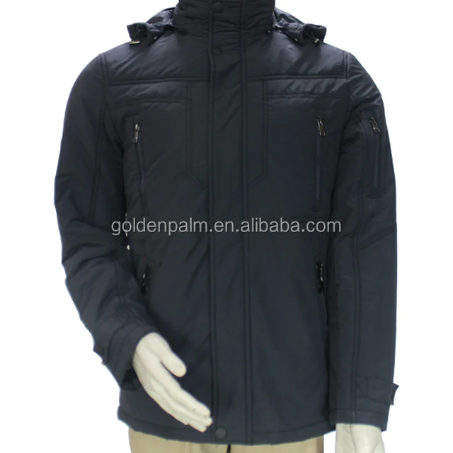 hooded winter jacket