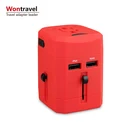Dual USB Electronic travel kit accessory airline travel adapter