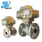Manufacturer Good Quality Anti-Corrosive SUS316 SUS304 SUS316L Flanged Ball Valve With Electric Actuators