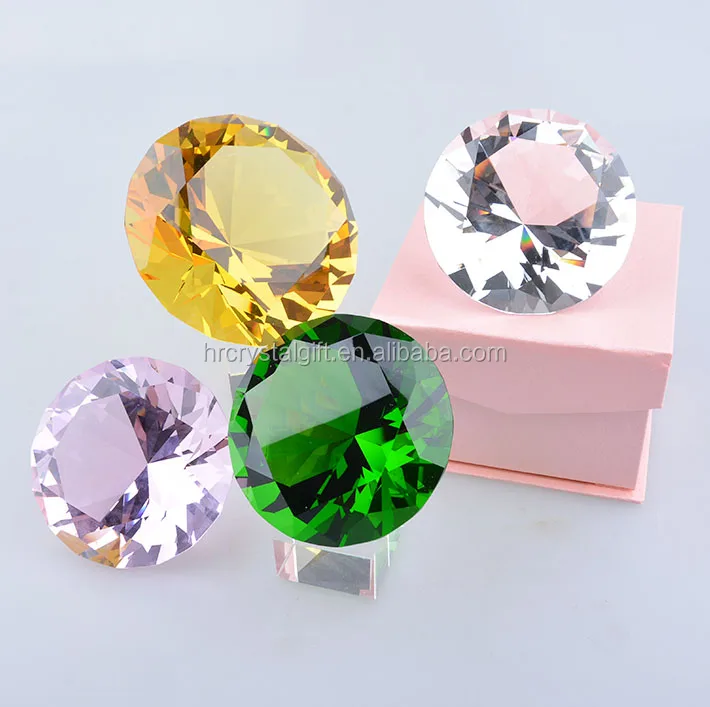 high quality crystal heart diamond with machine polish