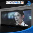 Laminated switchable white smart pdlc glass Self-adhesive Switchable smart PDLC film for projection screen.