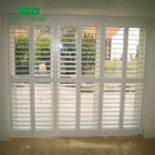 New design adjustable sun shade aluminum exterior shutter louver windows