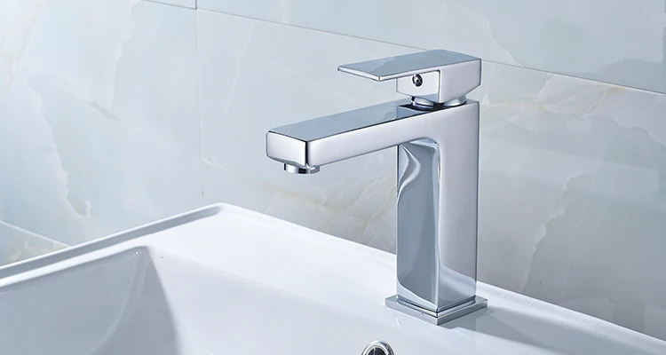 Chrome Mixer Bathroom Basin Faucet Tap
