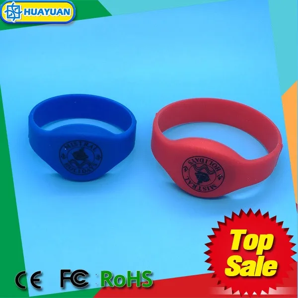 15% discount of mifare ultralight ev1 silicone rfid wristband