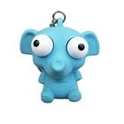blue elephant eye popper,children toy popular keychains