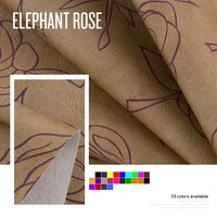 Printed Vinyl Leather Artificial Synthetic Pvc