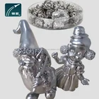 Chrome effect vacuum metallized pigment for spray paint
