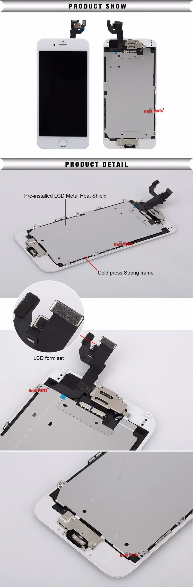 Original LCD For Iphone 6, For Iphone 6 LCD Touch Screen, Replacement Digitizer LCD Touch Screen For Iphone 6