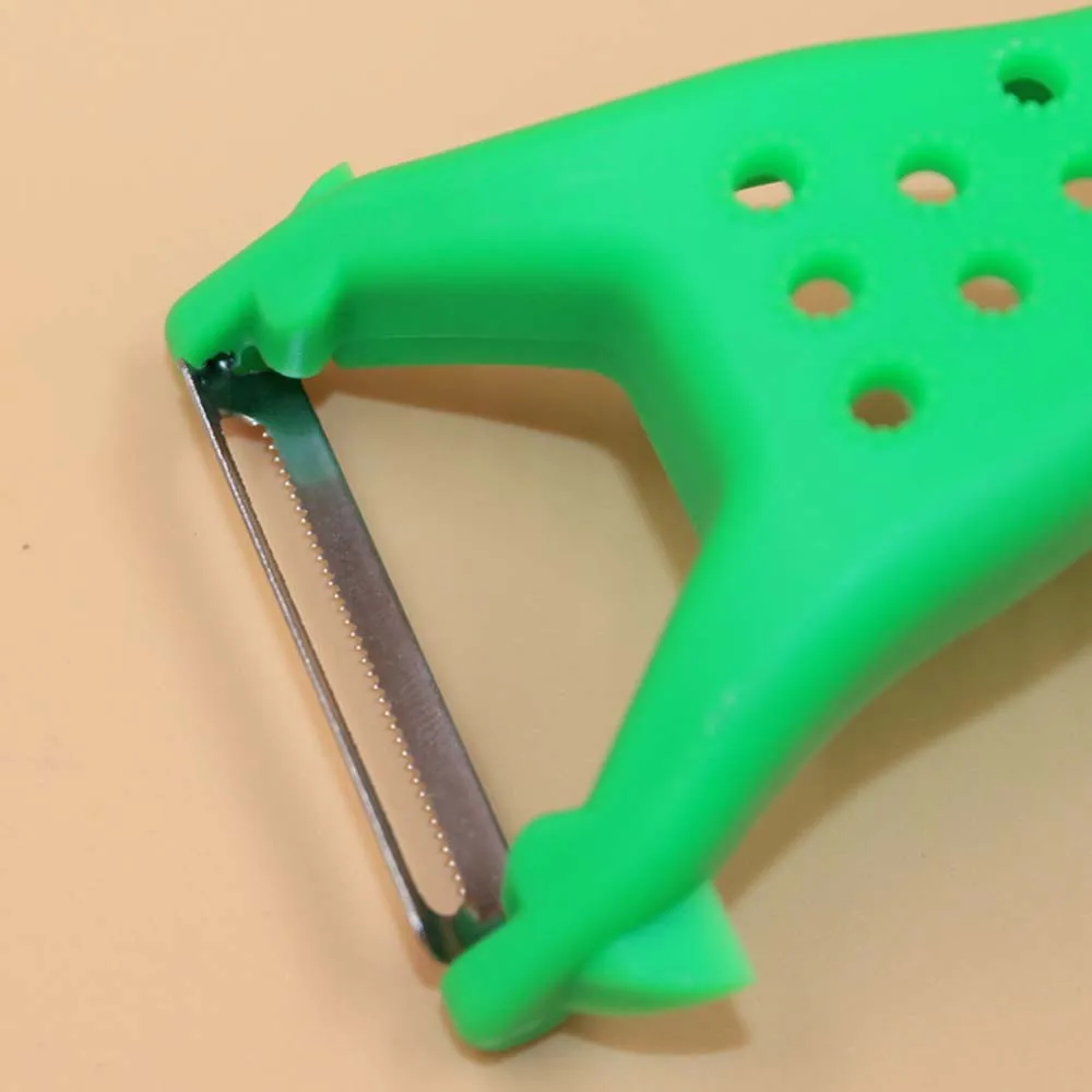 Kitchen Parer Slicer Plastic Vegetable Fruit Turnip Slicers Gadget Helper Peeler Julienne Cutter Slicer Practical Kitchen KC1071