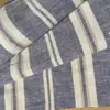 Stripe Yarn Dyed Linen Fabric 100% French linen fabric use linen duvet cover