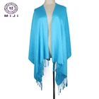 Pashmina scarf with fur pashmina shawl womens in indian