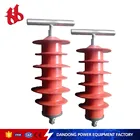 High voltage electric power line material surge arrester symbol of 24kv lightning arrester