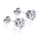 High Quality Cubic Crystal Women Stud Earrings Body Jewelry