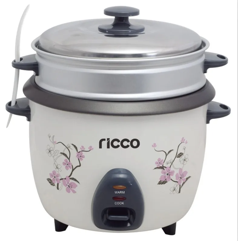 1.8l New Floral Pattern Rice Cooker Straight Rice Cooker With Food