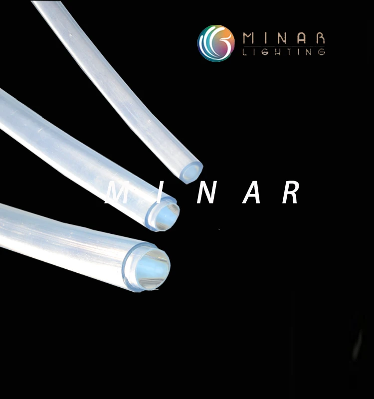 Swimming Pool Color Changing Side Glow Fiber Optic Rope Light, View