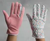 beautiful lady garden work gloves with PVC dots
