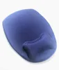 Silica soft touch gaming mouse mat with bone shape wrist rest, no leaking problem