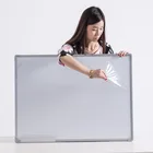 School White Erase Board Office And School Supplies Aluminium Frame Free Stand Magnetic Dry Erase White Board