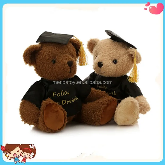 high quality full set graduation gift custom bachelor teddy bear