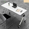 ZON-1 folding training table foldable table with wheels folding desk with wheels