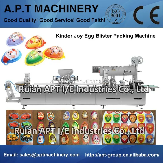 automatic kinder joy eggs chocolate production line/kinder joy