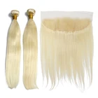 Hot Deal Hair Weave Distributors GS Top Quality Soft And Smooth Brazilian Hair Extensions #613 Blonde Brazil Hair Weave