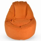 Modern Stylish Orange Soft Pashmina Furniture Chair Living Room