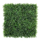 12 pcs 50 x 50cm plastic leaf fence ivy artificial moss grass wall for decoration