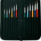 Art supplies wholesale artist paint brush with wooden handle