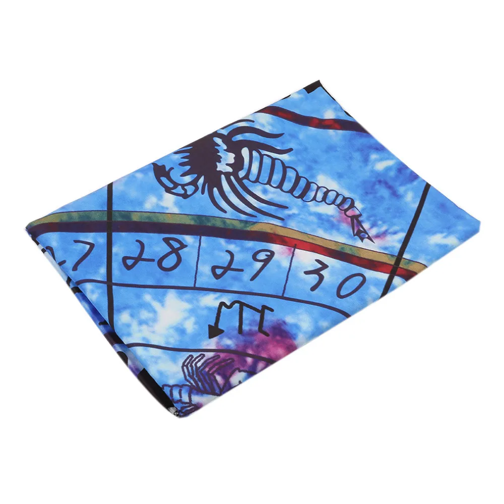 Mandala Tapestry Indian Wall Hanging Beach Throw Towel Blanket Picnic Carpet Yoga Mat Bedspread Tablecloth Home Decor Art