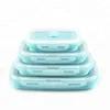 4 Pieces Per Set Silicone The Bins Collapsible Food Storage Containers