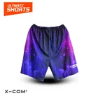 100% Polyester Sports Apparel Low MOQ Full color Custom Printed Sport Shorts for Men and Women