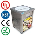 Free shipment China manufacture small fry real fruit FRIED ice cream ROLL machine