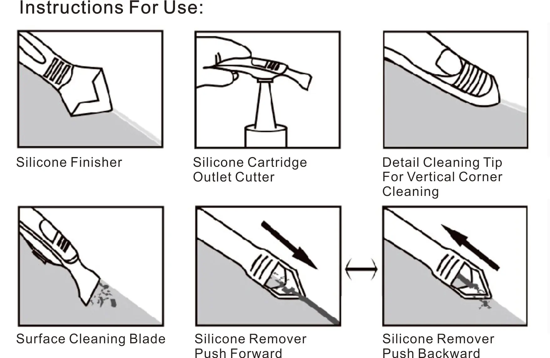 Silicone Remover and Finisher