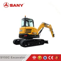 SANY SY50C r c Excavator 5 tons Mini Ditch Digger Top Selling Products Crawler Mini Digger