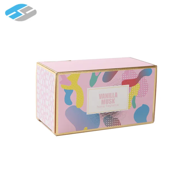 luxury printing paper custom logo gift packaging perfume box