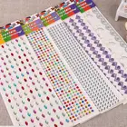 Custom Made Acrylic Stone Stickers Diamond Crystal Stickers for Mobile