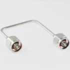 N male connector for 141 Semi-rigid cable assembly