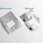aluminium foil silver or printed logo nail arts wraps foil for gel nail polish remover