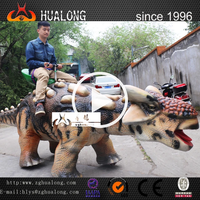 National fashionable entertainment dinosaur rides for kids and adult