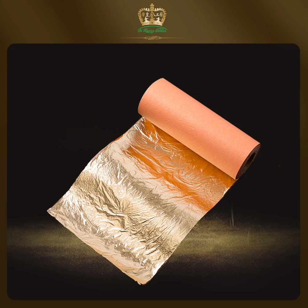Crafting 180g 24K Genuine Gold Leaf for Arts Gilding DIY 25 Sheets Decoration Crafts