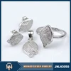 Latest design Elegant 925 sterling silver jewellry sets