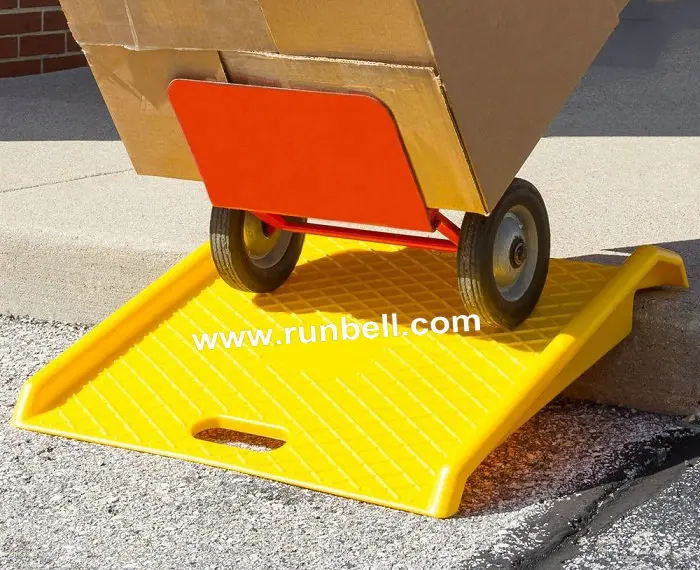 Plastic Moving Portable Car Ramp Wheelchair Lift Ramp, View plastic