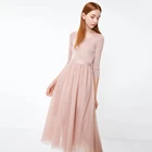 High Quality belted Fashion Spring Autumn Long Casual Women's Dresses
