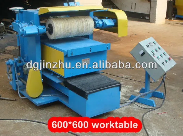 Stainless Steel Automatic Lock Panel Bathroom Accessories Flat Disc Polisher Surface Buffing Rotary Polishing Machine For Metal 4