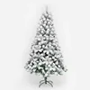 Hot sales custom made artificial snow covered flocked christmas trees 60cm,90cm,1.2m,1.5m,1.8m,2.1m,2.4m,2.7m,3m