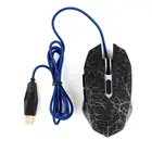 OEM 6D LED Lighted Colorful Wired Gaming Mouse For Computer