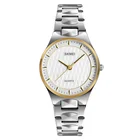 new watches ladies brand skmei 1282 simple line watch no numbers girls steel watches