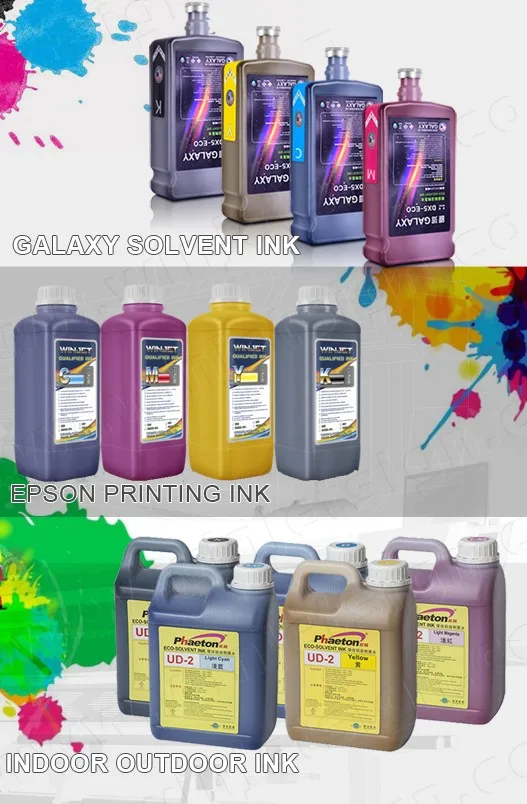 Galaxy eco solvent ink eco solvent printer ep dx5 printhead